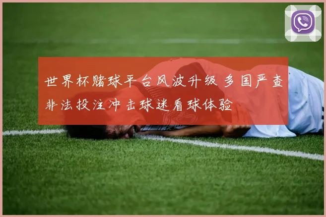 世界杯赌球平台风波升级 多国严查非法投注冲击球迷看球体验